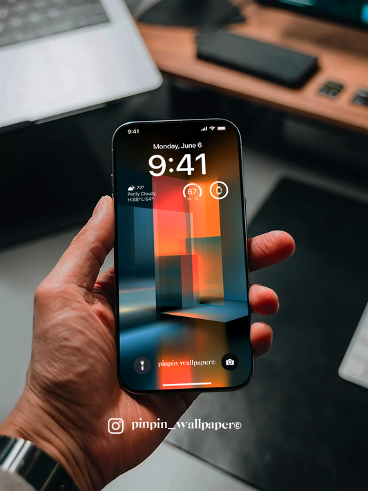 4K HD Phone Wallpaper Background -  NO.5837 Minimalist Gradient Style  wallpapers for iPhone and Android
