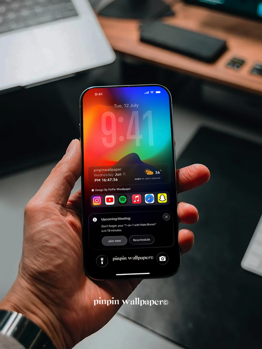 4K HD Phone Wallpaper Background -  NO.5839 Minimalist Gradient Style  wallpapers for iPhone and Android