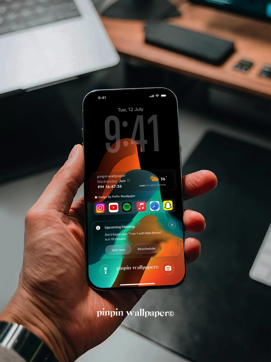 4K HD Phone Wallpaper Background -  NO.5840 Minimalist Gradient Style  wallpapers for iPhone and Android