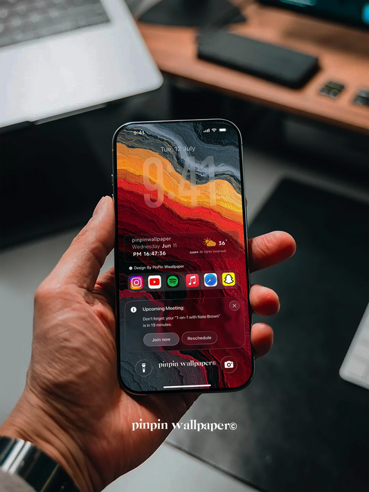 4K HD Phone Wallpaper Background -  NO.5842 Minimalist Gradient Style  wallpapers for iPhone and Android