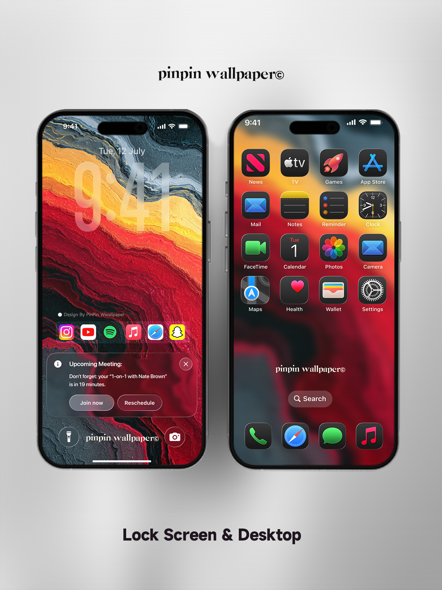 4K HD Phone Wallpaper Background -  NO.5842 Minimalist Gradient Style  wallpapers for iPhone and Android