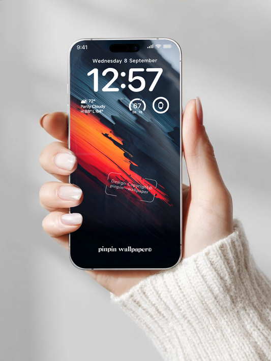 4K HD Phone Wallpaper Background - NO.6003 Minimalist Gradient Style wallpapers for iPhone and Android