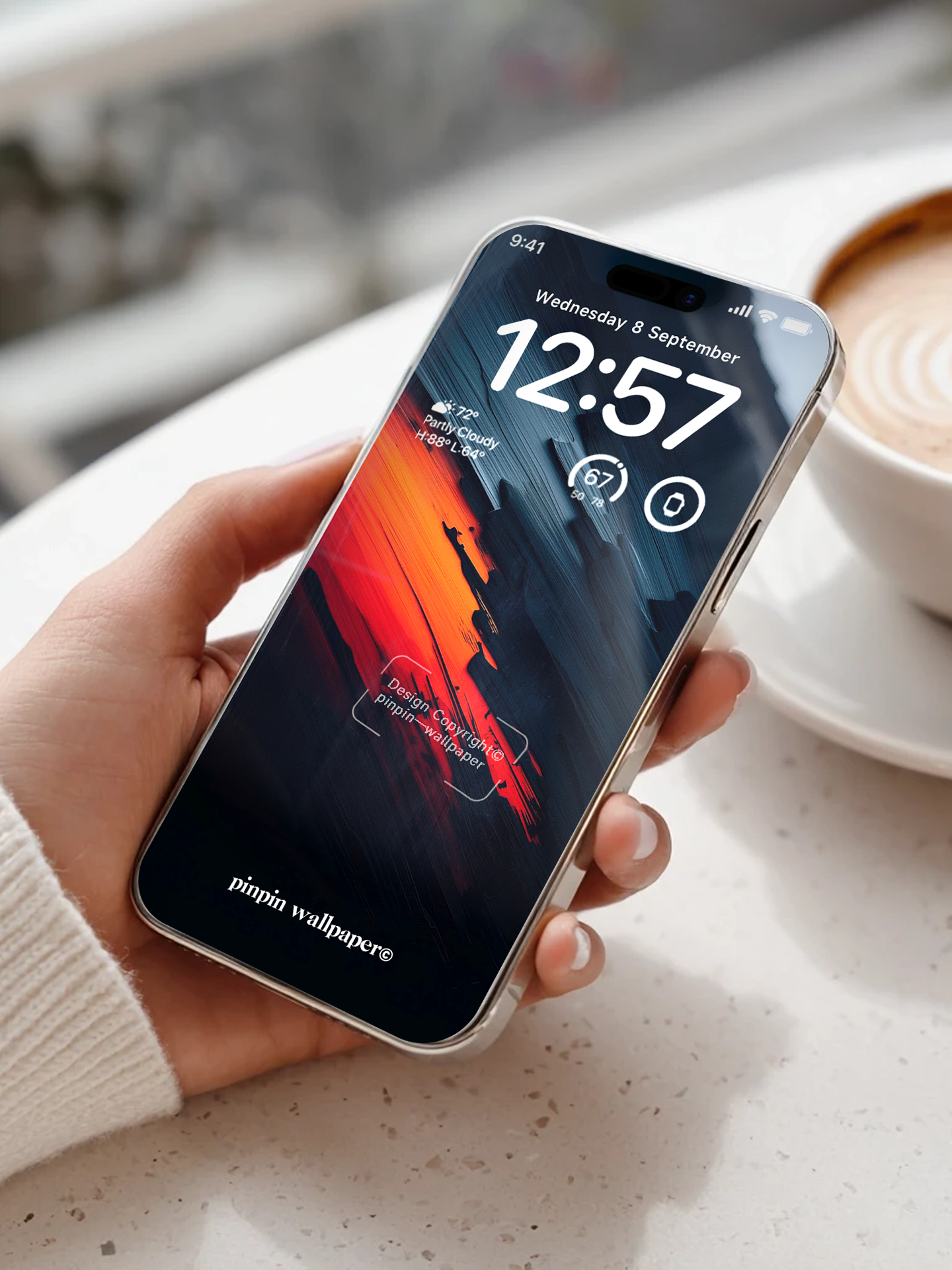 4K HD Phone Wallpaper Background - NO.6003 Minimalist Gradient Style wallpapers for iPhone and Android