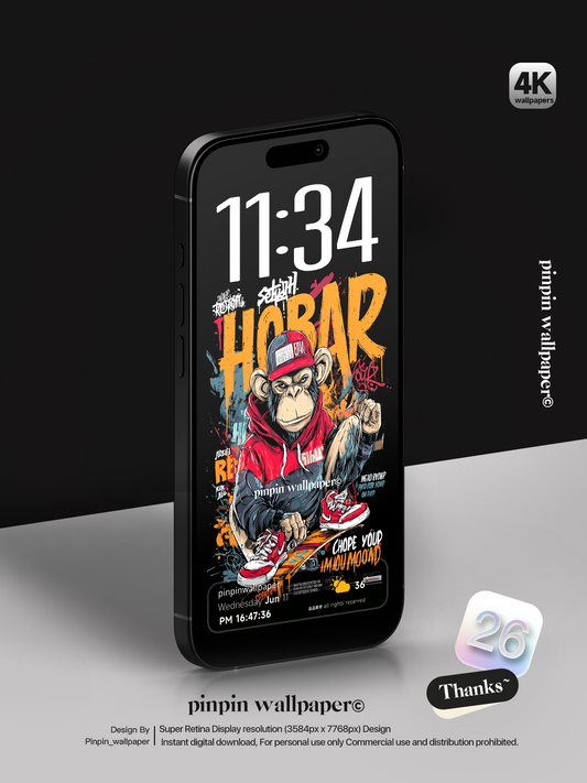 4K HD Phone Wallpaper Background -  Minimalist Gradient Style  Graffiti Style  wallpapers for iPhone and Android