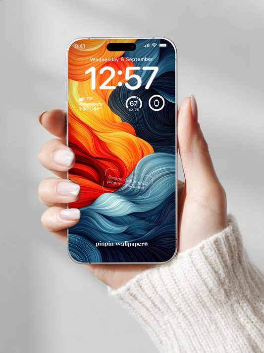 4K HD Phone Wallpaper Background - NO.6004 Minimalist Gradient Style wallpapers for iPhone and Android