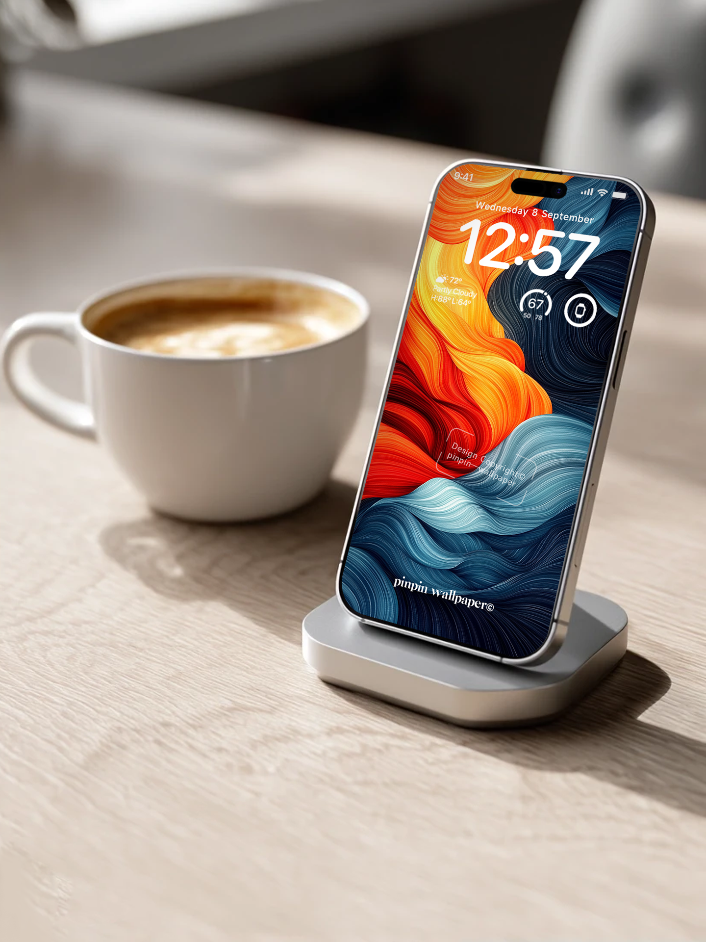 4K HD Phone Wallpaper Background - NO.6004 Minimalist Gradient Style wallpapers for iPhone and Android