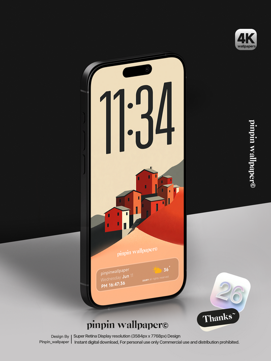 4K HD Phone Wallpaper Background -  Minimalist Gradient Style  wallpapers for iPhone and Android