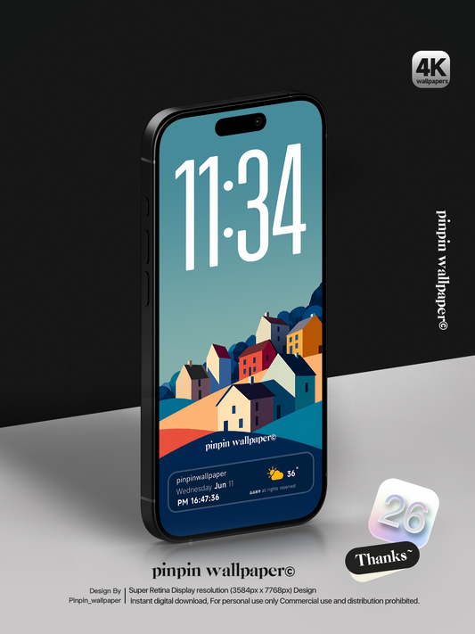 4K HD Phone Wallpaper Background -  Minimalist Gradient Style  wallpapers for iPhone and Android