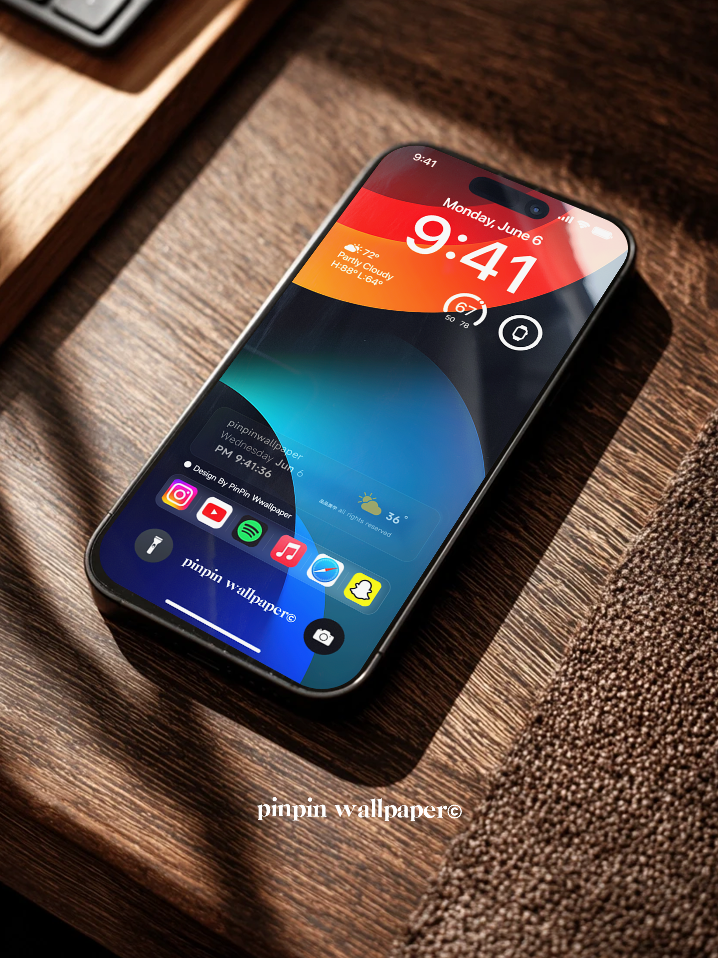 4K HD Phone Wallpaper Background -  NO.5959 Minimalist Gradient Style  wallpapers for iPhone and Android