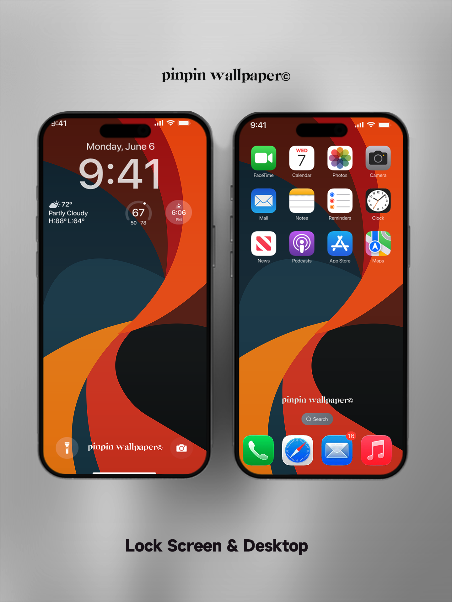 4K HD Phone Wallpaper Background -  Minimalist Gradient Style  wallpapers for iPhone and Android