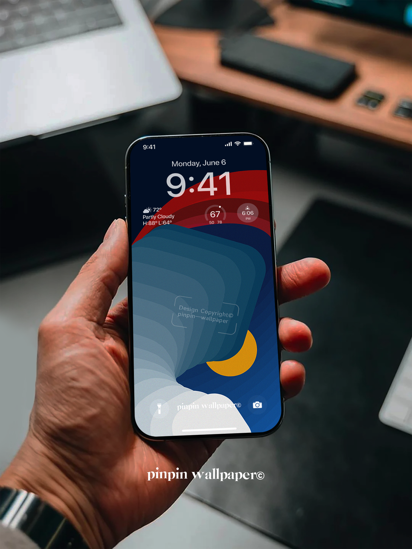 4K HD Phone Wallpaper Background -  Minimalist Gradient Style  wallpapers for iPhone and Android