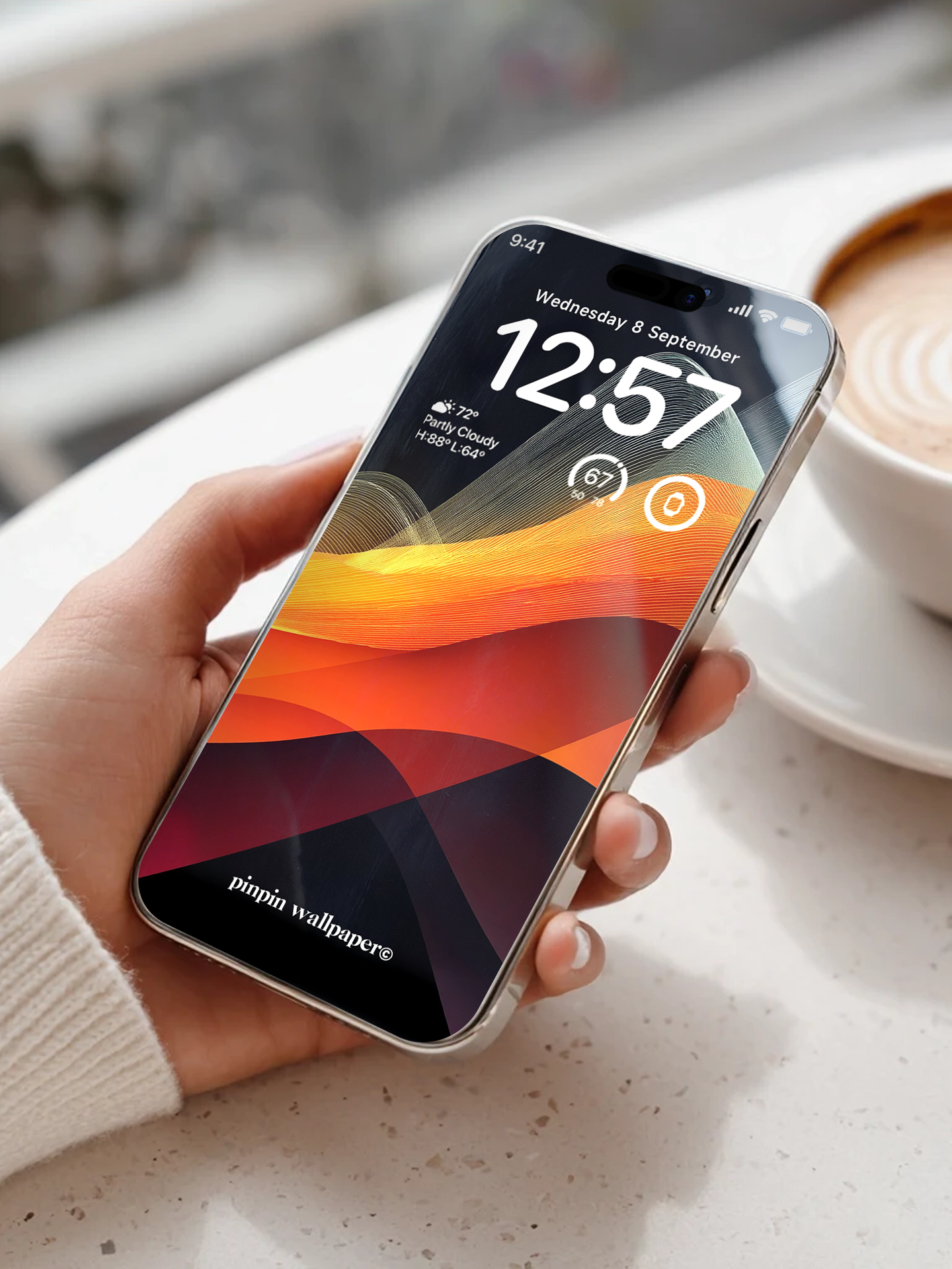 4K HD 壁紙の背景 - iPhone および Android 向け Black Universe Series20