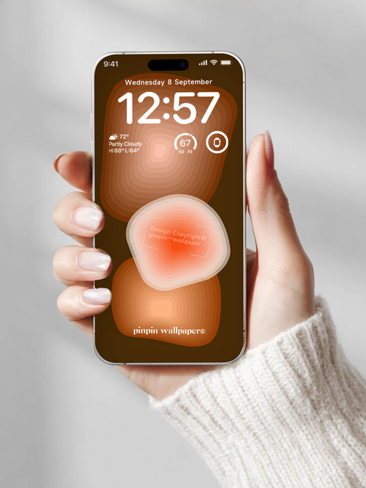 4K HD Phone Wallpaper Background -  NO.5977 Minimalist Gradient Style  wallpapers for iPhone and Android