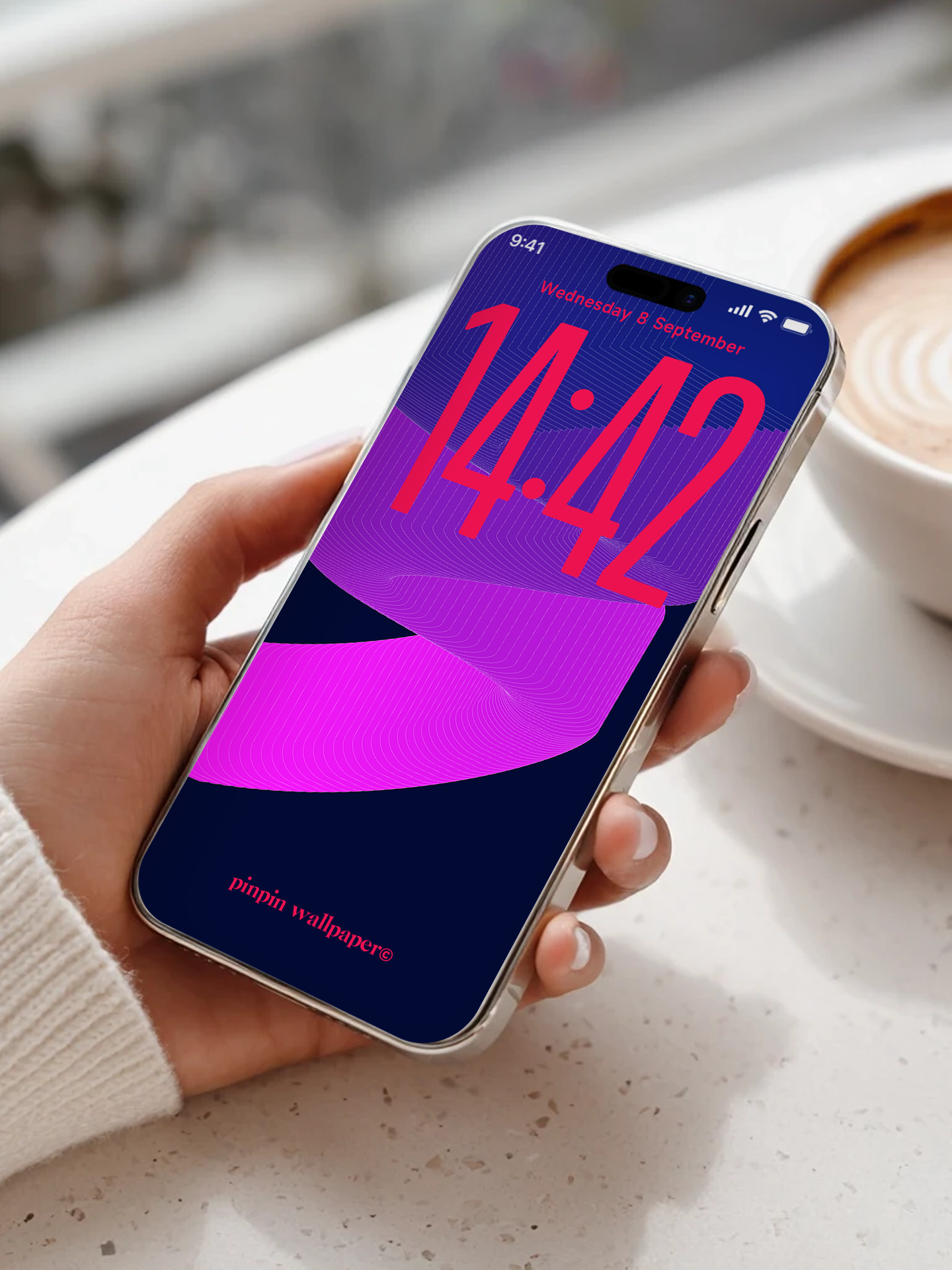 4K HD 壁紙の背景 - iPhone および Android 向け Black Universe Series20