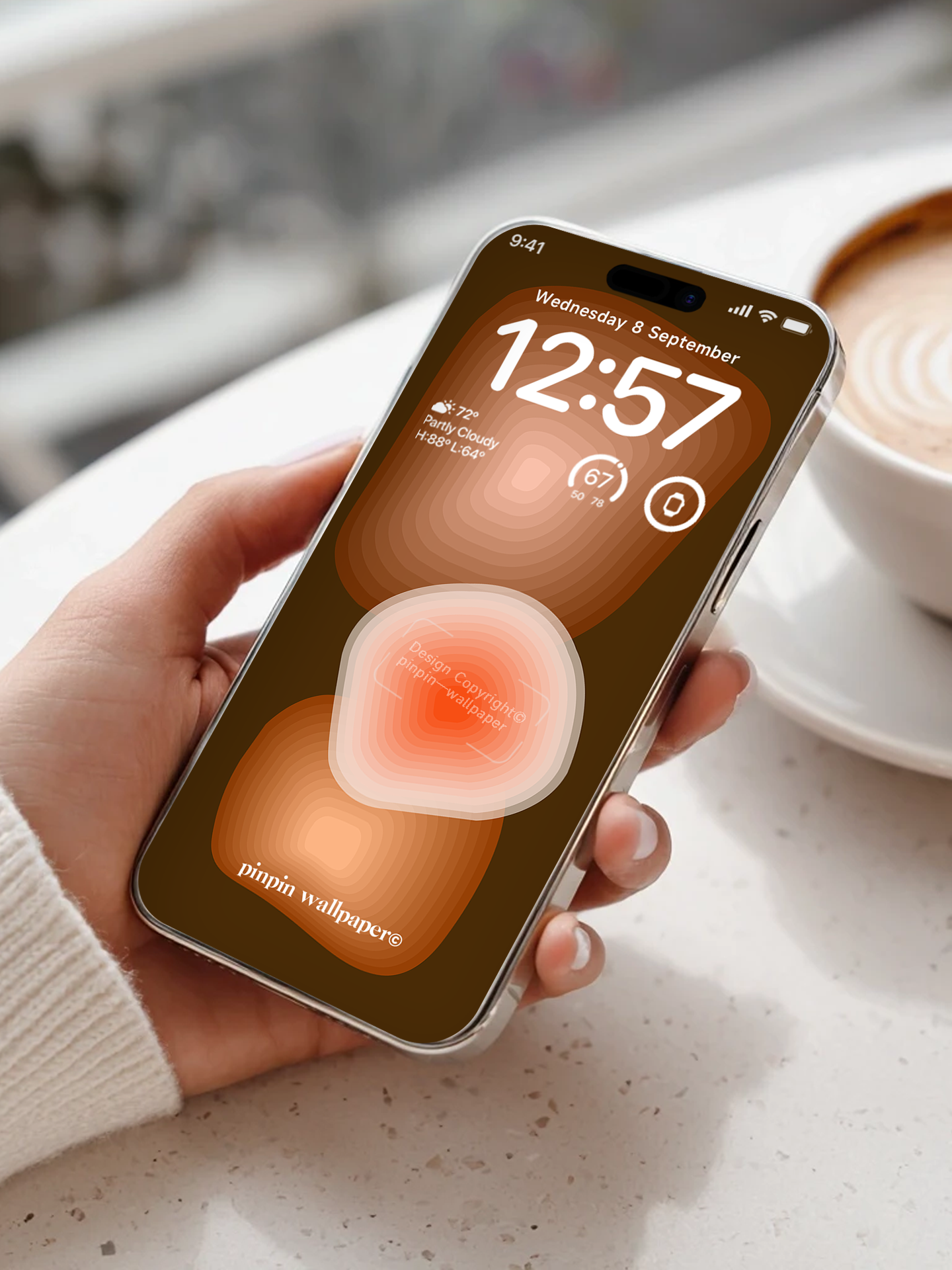 4K HD Phone Wallpaper Background -  NO.5977 Minimalist Gradient Style  wallpapers for iPhone and Android