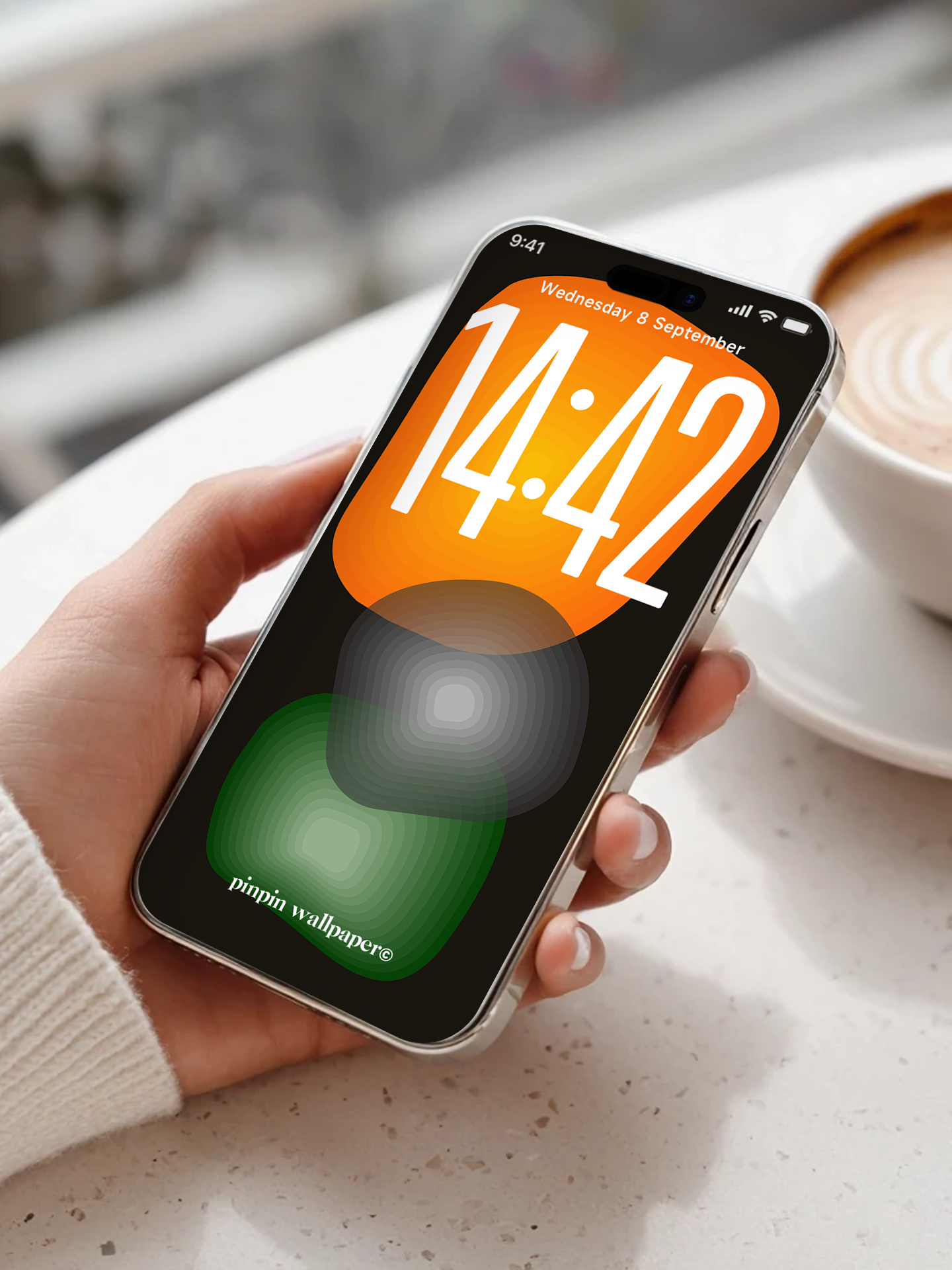 4K HD 壁紙の背景 - iPhone および Android 向け Black Universe Series20