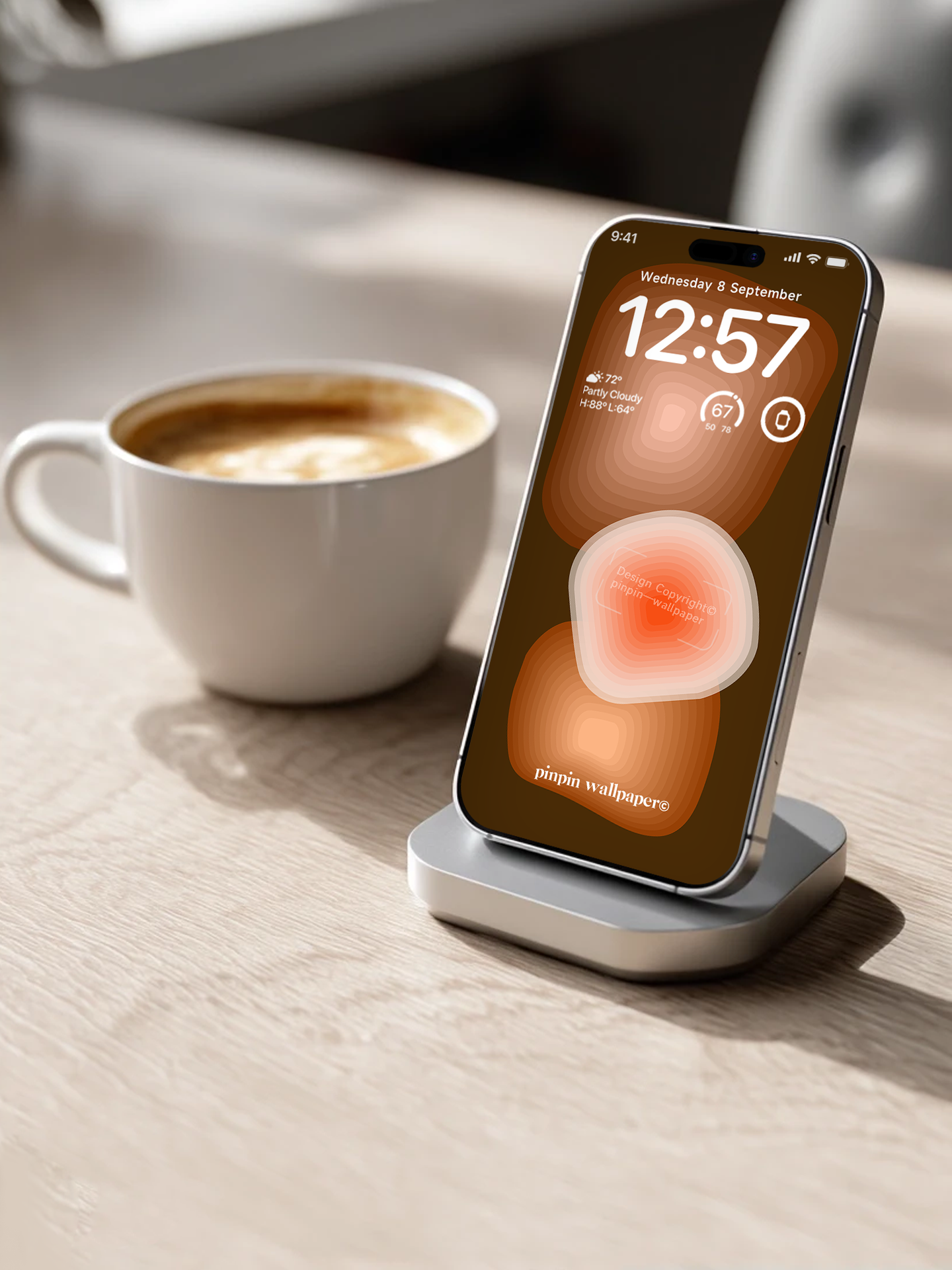 4K HD Phone Wallpaper Background -  NO.5977 Minimalist Gradient Style  wallpapers for iPhone and Android