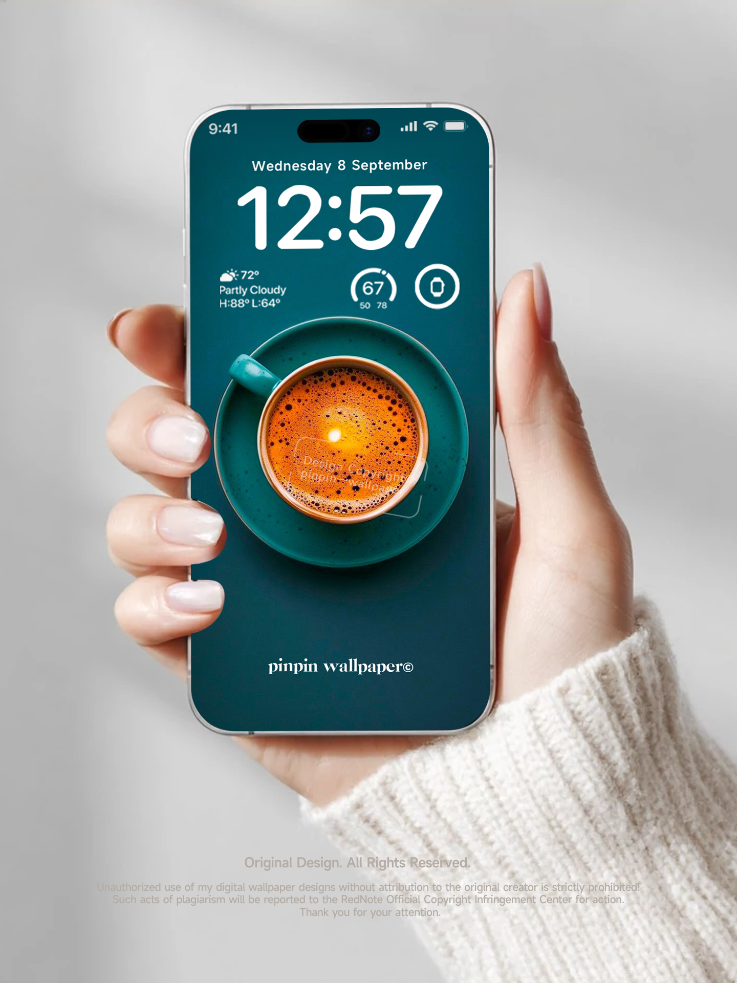 4K HD Phone Wallpaper Background -  NO.5976 Minimalist Gradient Style  wallpapers for iPhone and Android