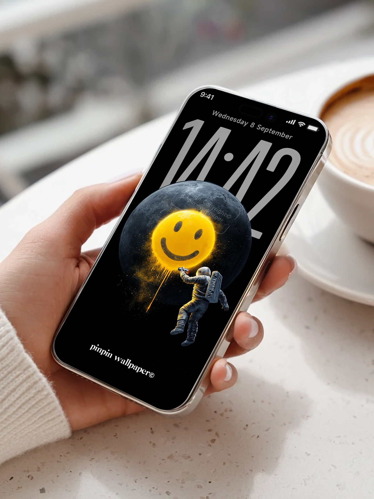 4K HD 壁紙の背景 - iPhone および Android 向け Black Universe Series20