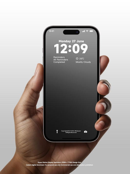 4K HD 壁紙の背景 - iPhone および Android 向け Black Universe Series20