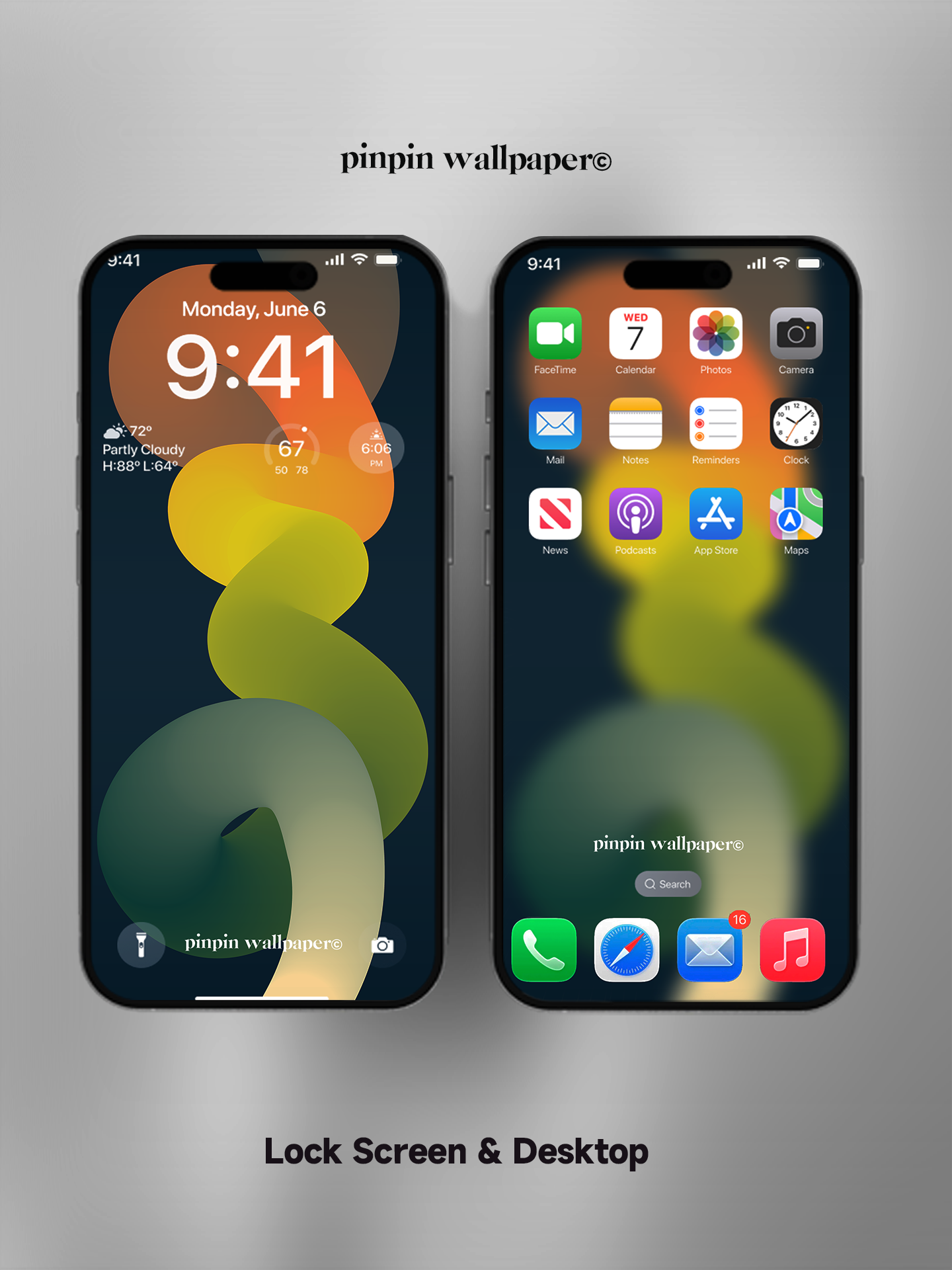4K HD Phone Wallpaper Background -  Minimalist Gradient Style  wallpapers for iPhone and Android