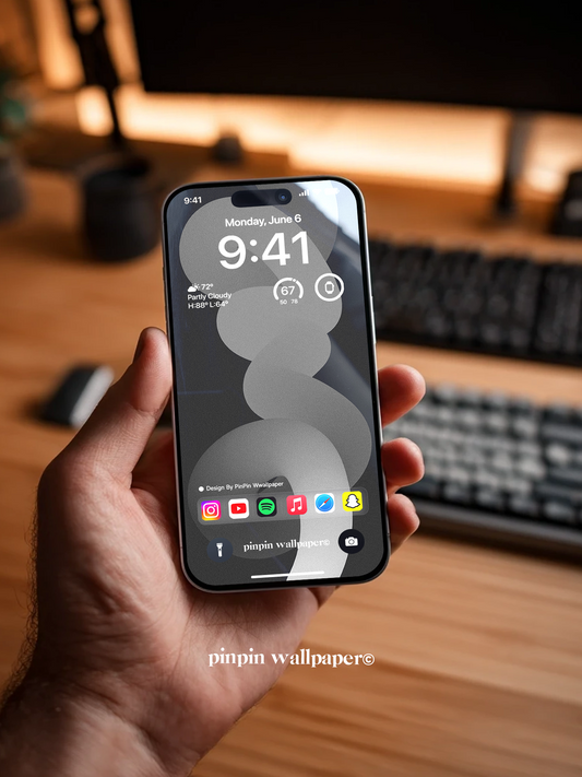 4K HD 壁紙の背景 - iPhone および Android 向け Black Universe Series20