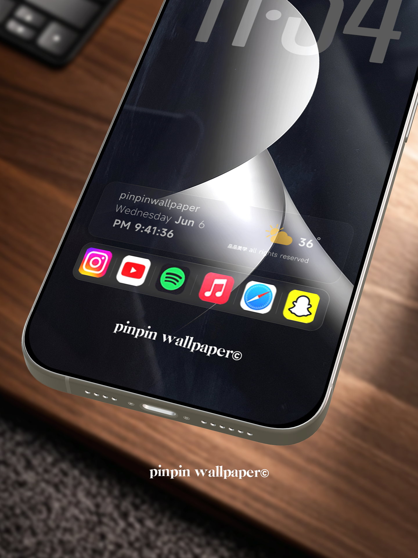 4K HD Phone Wallpaper Background -  NO.5960 Minimalist Gradient Style  wallpapers for iPhone and Android