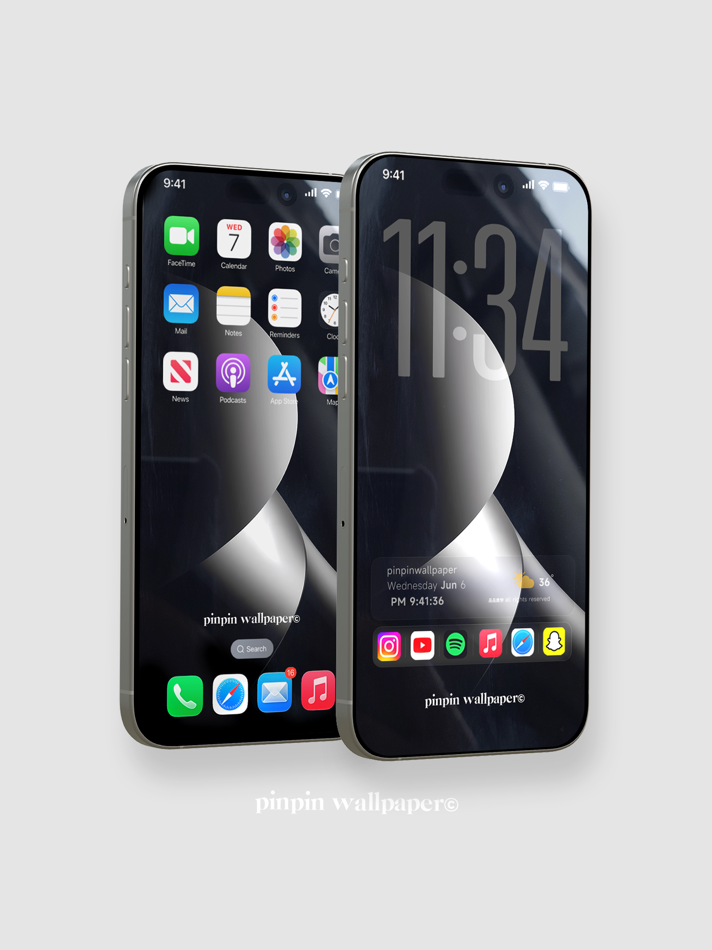 4K HD Phone Wallpaper Background -  NO.5960 Minimalist Gradient Style  wallpapers for iPhone and Android