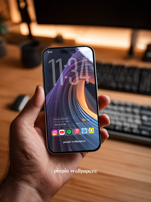 4K HD Phone Wallpaper Background -  NO.5962 Minimalist Gradient Style  wallpapers for iPhone and Android