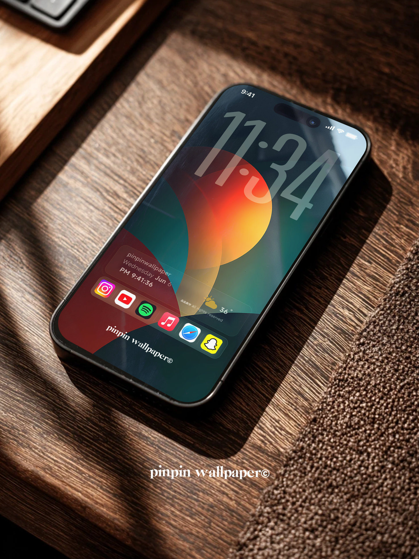 4K HD Phone Wallpaper Background -  NO.5963 Minimalist Gradient Style  wallpapers for iPhone and Android