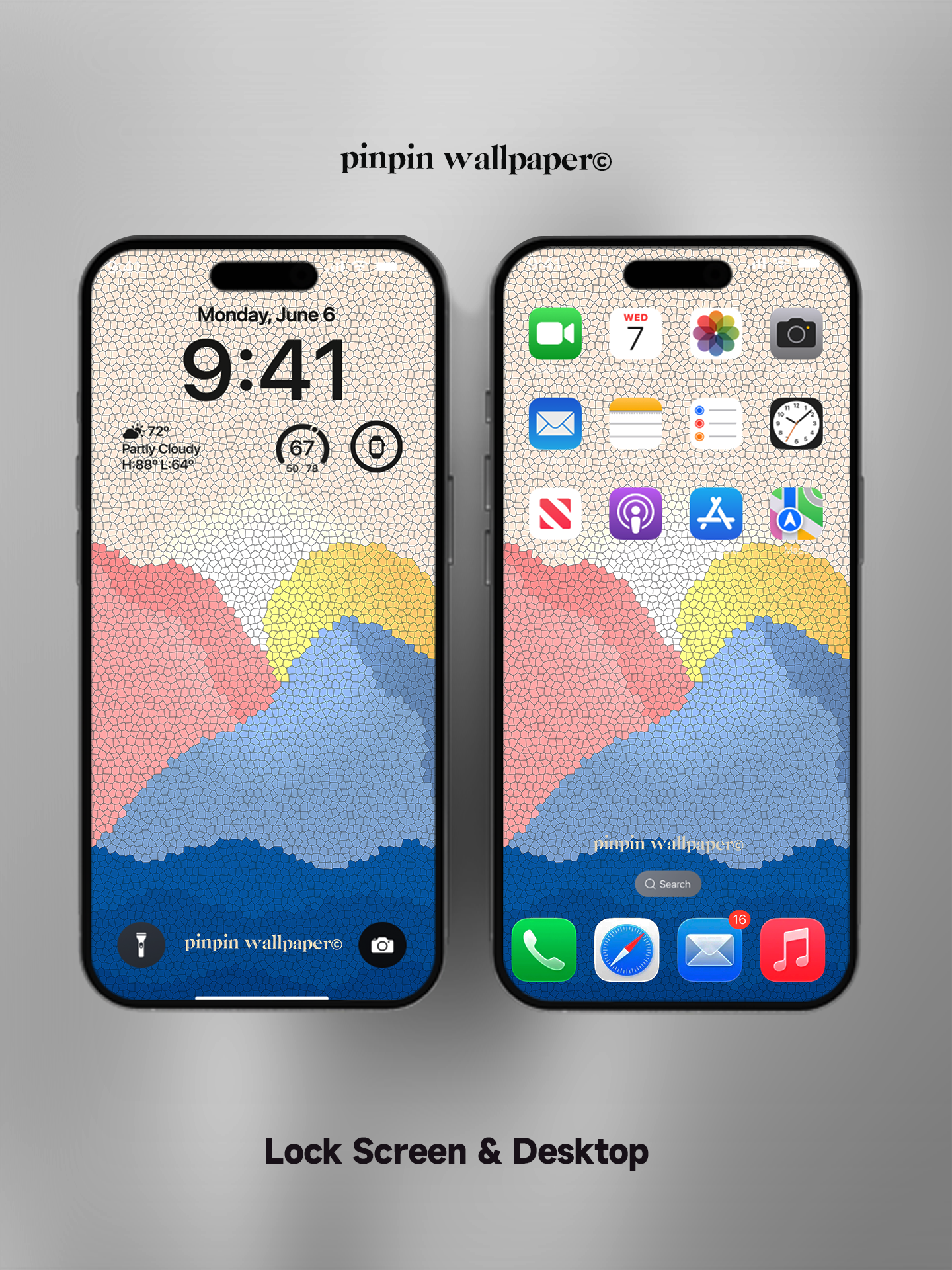 4K HD Phone Wallpaper Background -  Minimalist Gradient Style  wallpapers for iPhone and Android