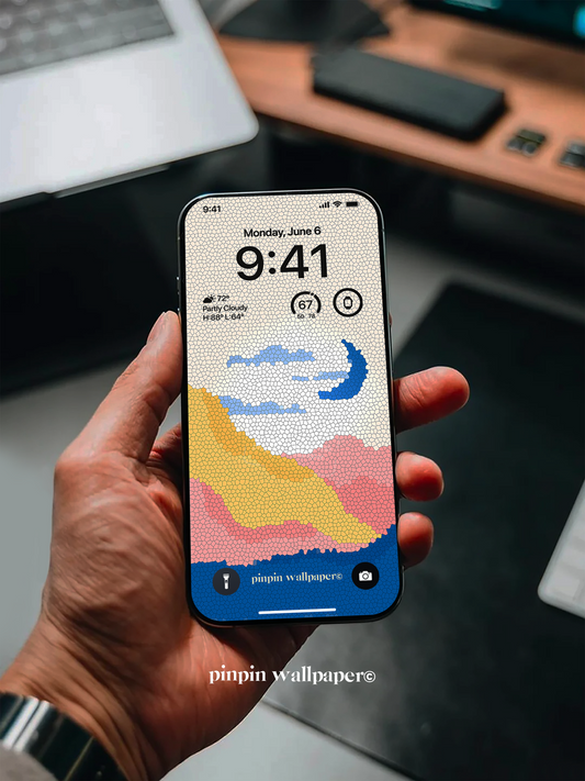 4K HD Phone Wallpaper Background -  NO.5722 Minimalist Gradient Style  wallpapers for iPhone and Android