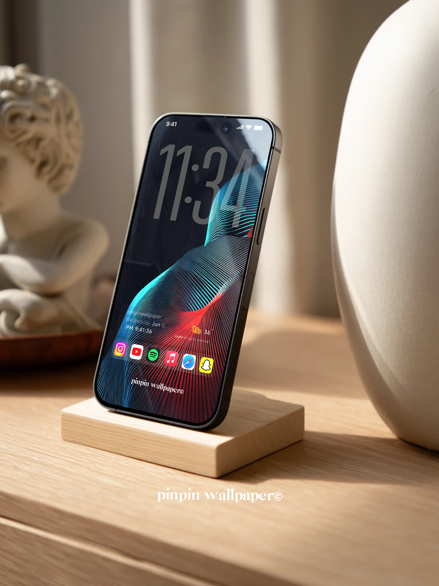 4K HD Phone Wallpaper Background -  NO.5964 Minimalist Gradient Style  wallpapers for iPhone and Android