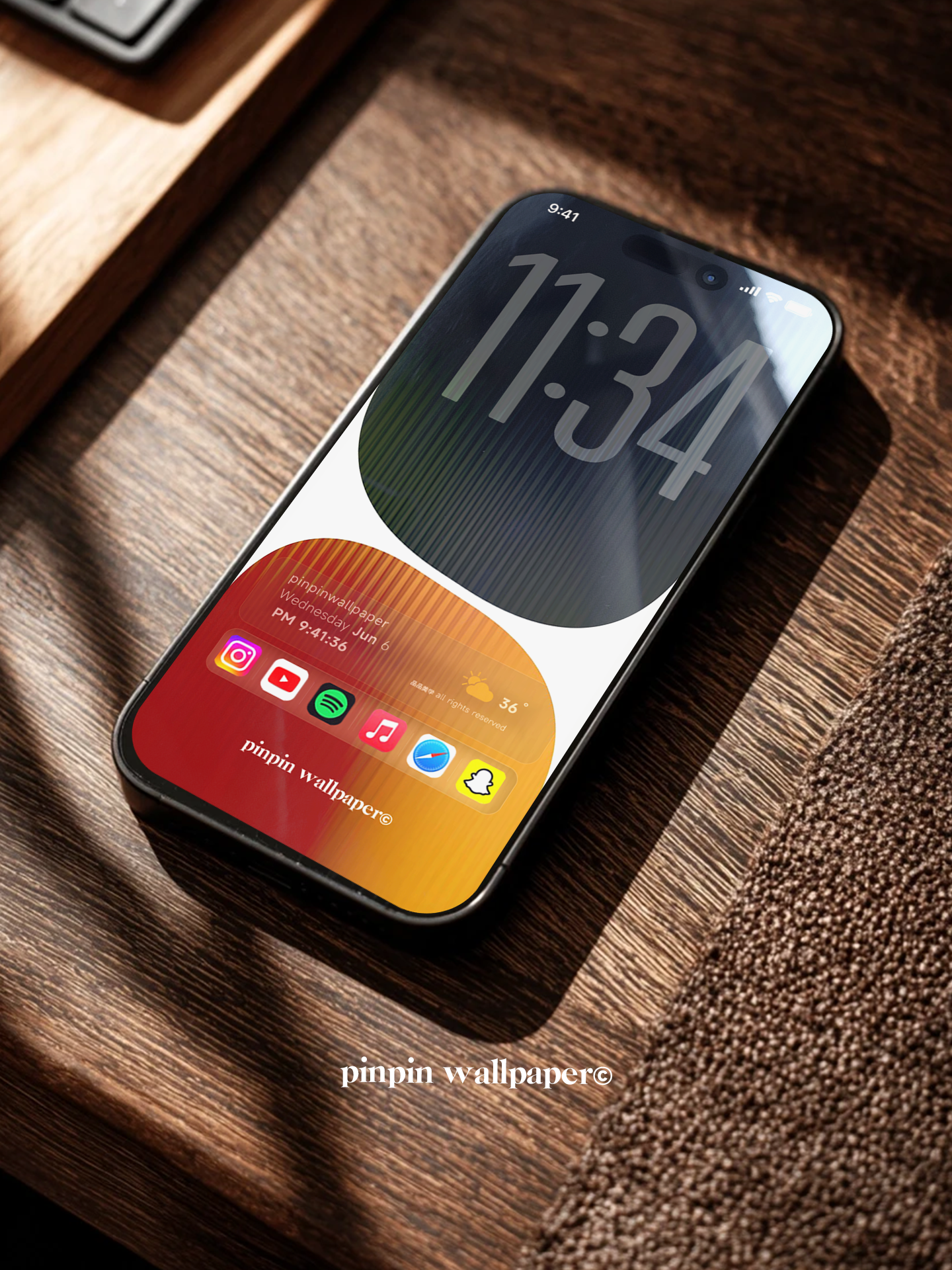 4K HD Phone Wallpaper Background -  NO.5965 Minimalist Gradient Style  wallpapers for iPhone and Android