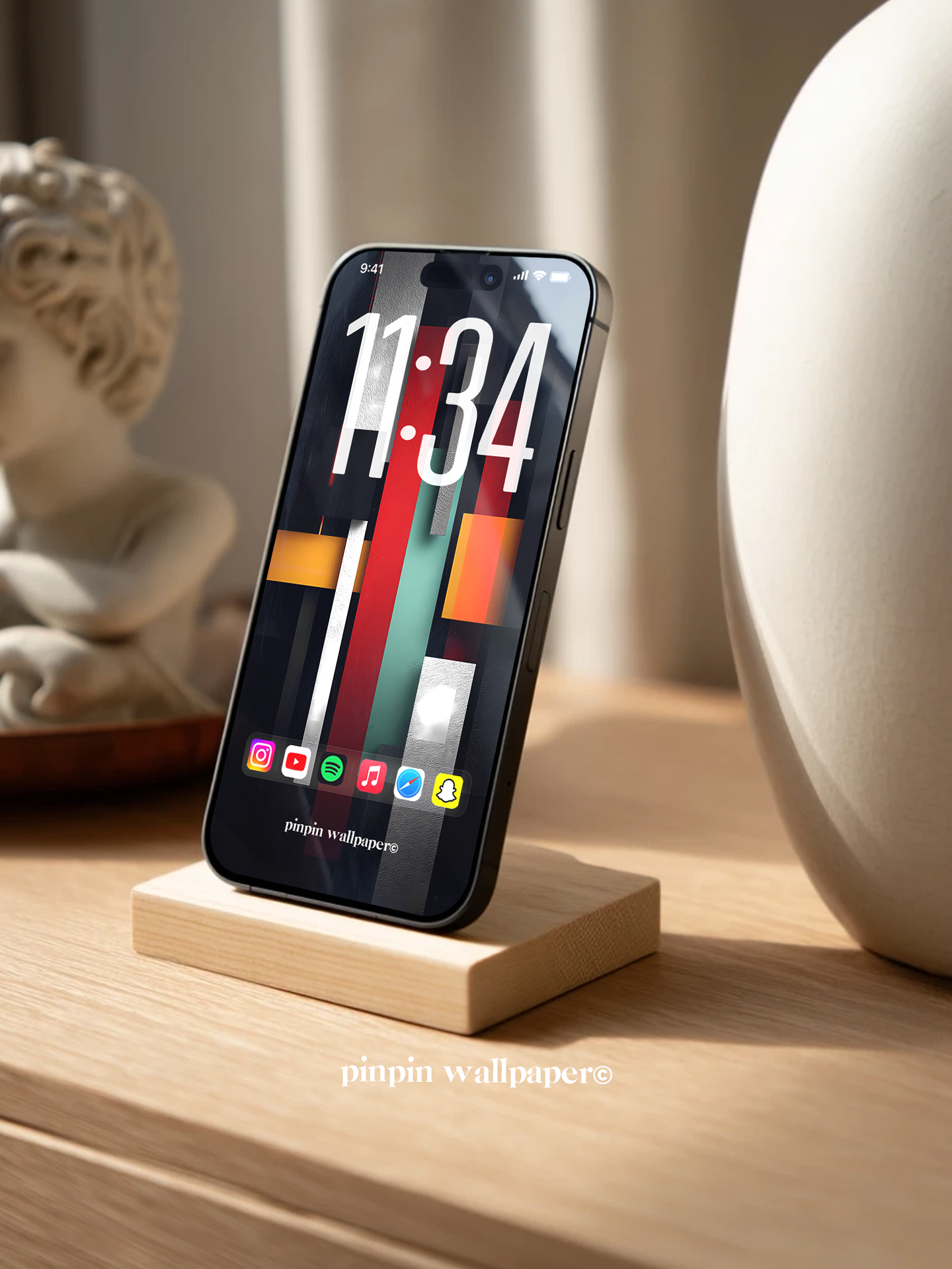 4K HD Phone Wallpaper Background -  NO.5966 Minimalist Gradient Style  wallpapers for iPhone and Android