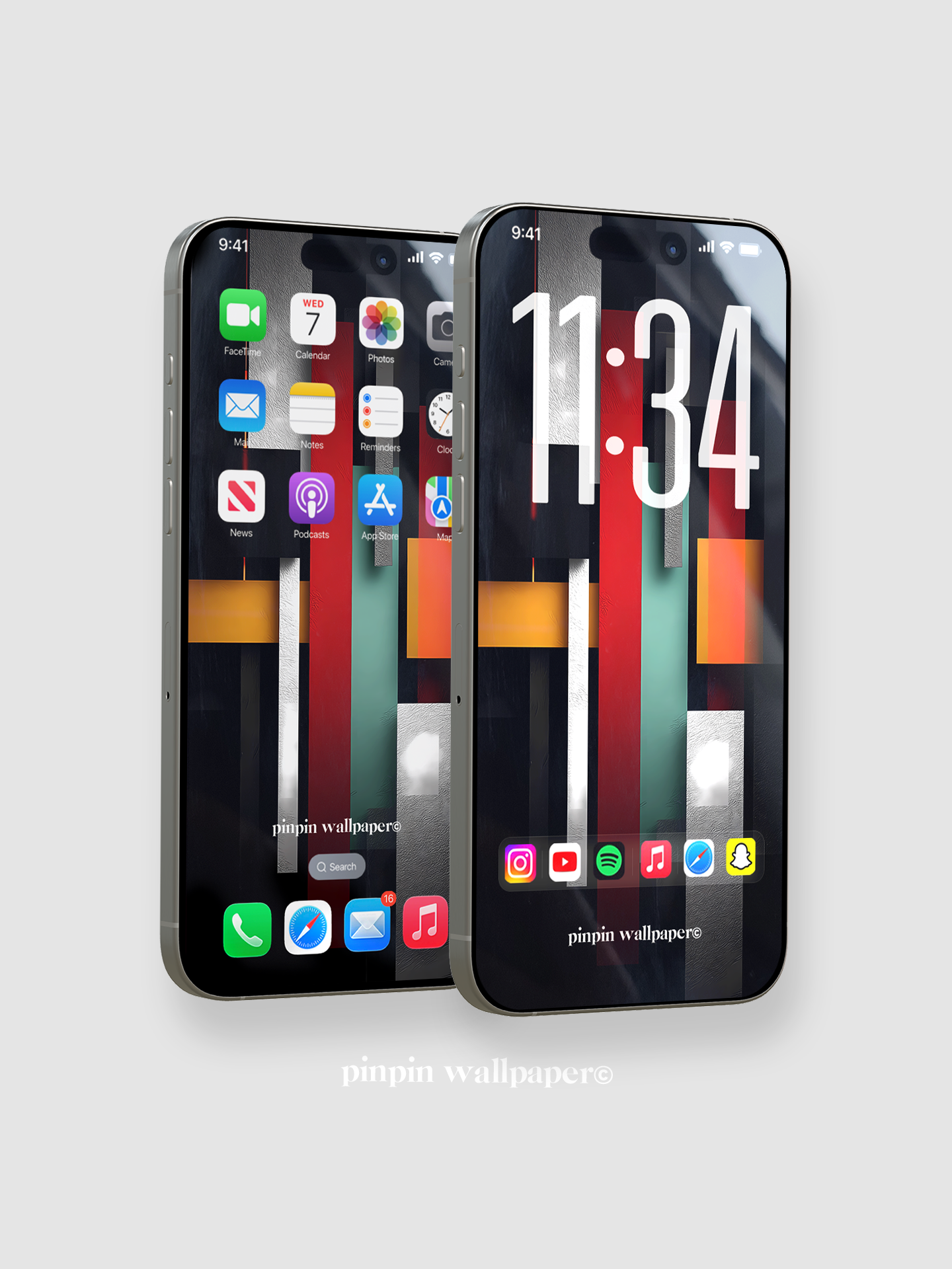 4K HD Phone Wallpaper Background -  NO.5966 Minimalist Gradient Style  wallpapers for iPhone and Android