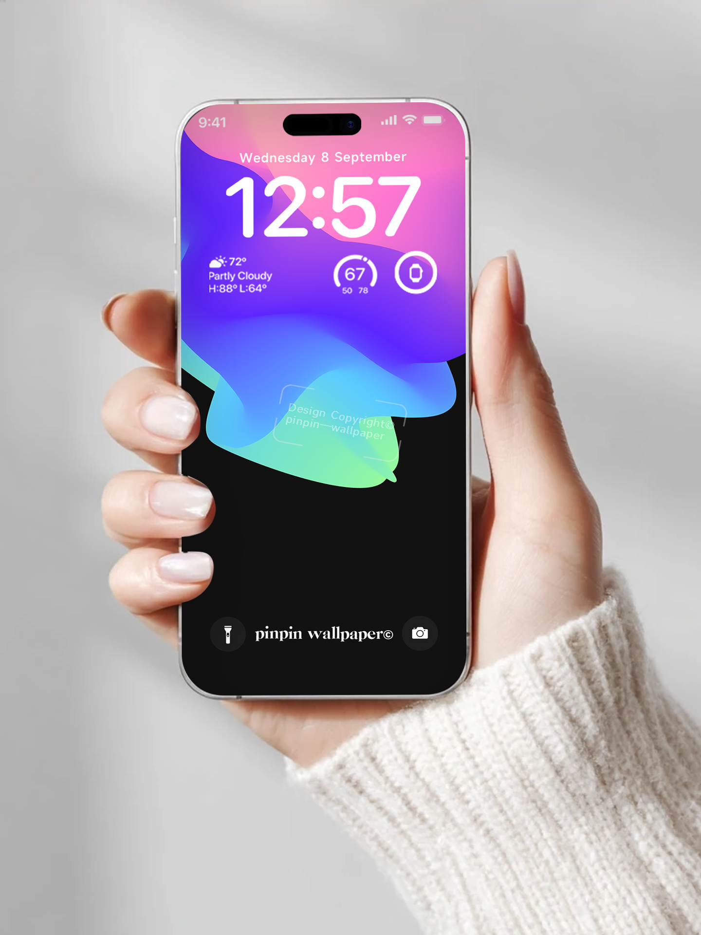 4K HD 壁紙の背景 - iPhone および Android 向け Black Universe Series20