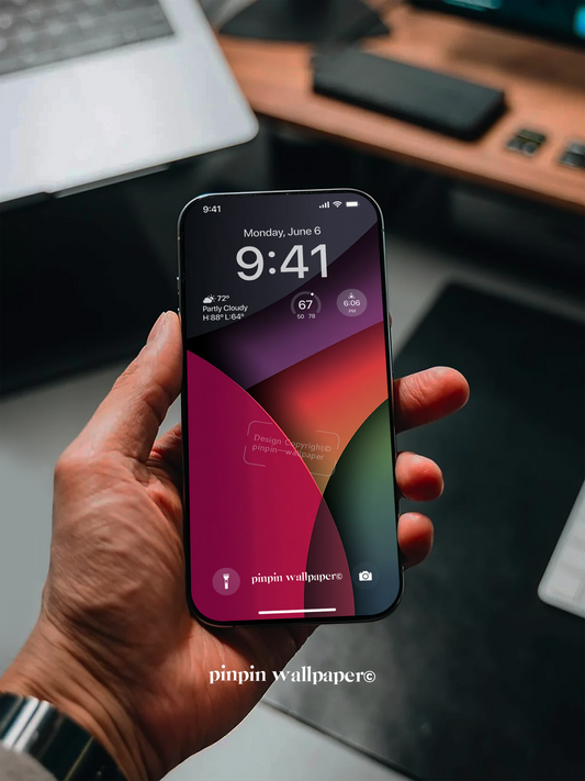 4K HD Phone Wallpaper Background -  NO.5727 Minimalist Gradient Style  wallpapers for iPhone and Android