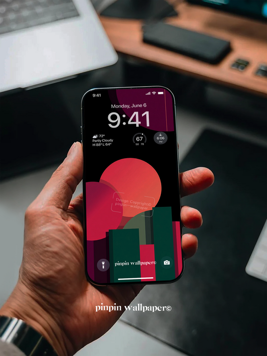 4K HD Phone Wallpaper Background -  NO.5728 Minimalist Gradient Style  wallpapers for iPhone and Android