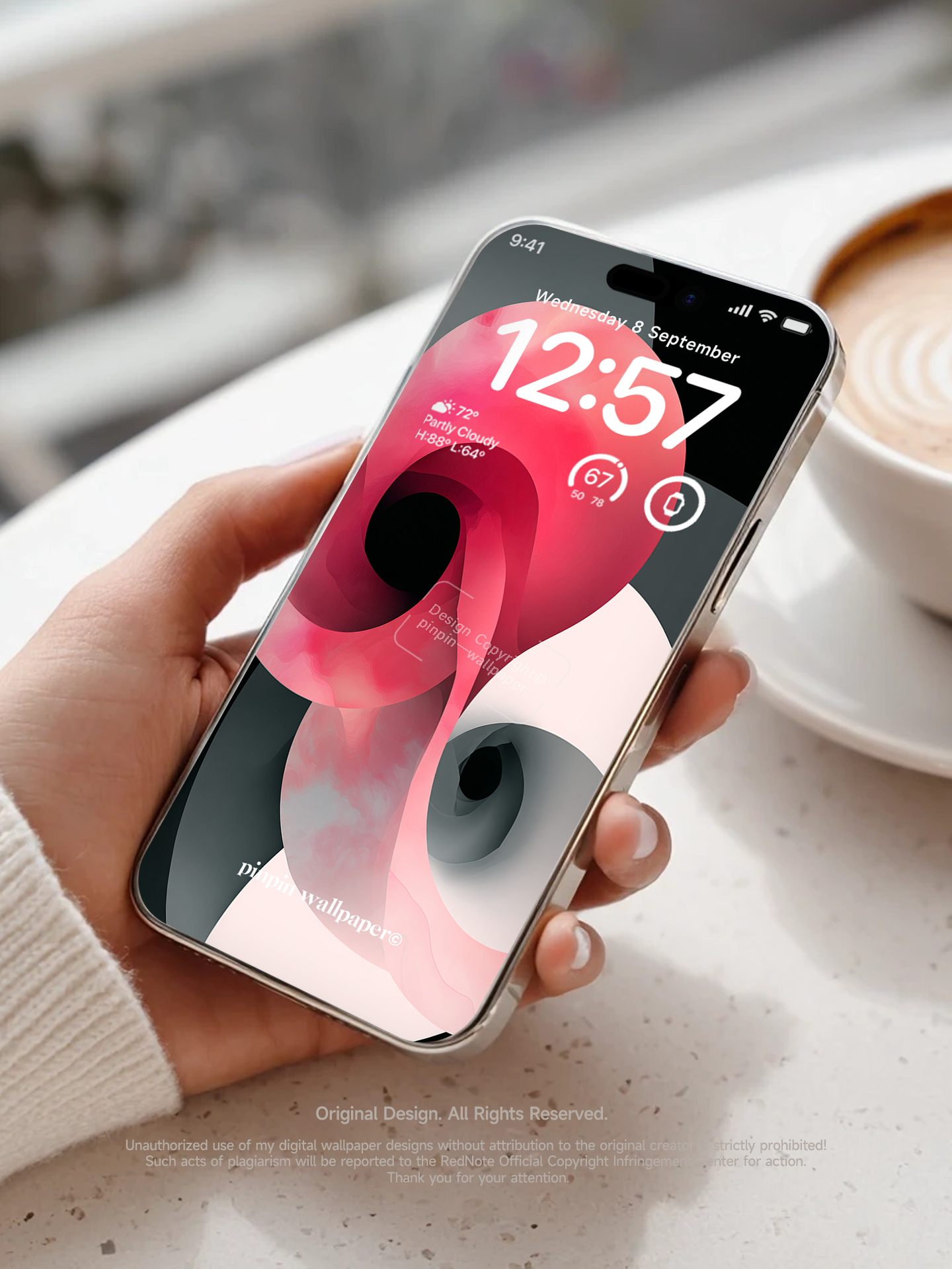 4K HD Phone Wallpaper Background -  NO.5973 Minimalist Gradient Style  wallpapers for iPhone and Android