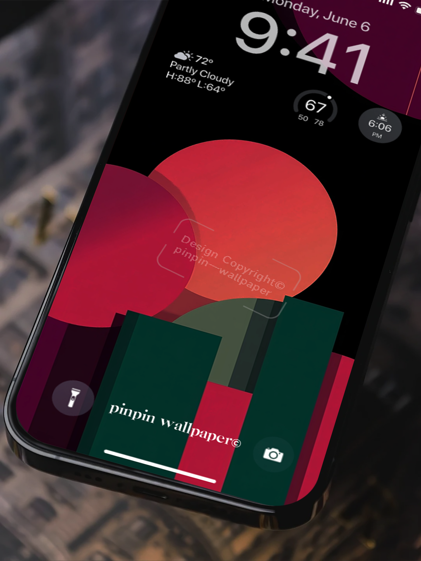 4K HD Phone Wallpaper Background -  NO.5728 Minimalist Gradient Style  wallpapers for iPhone and Android