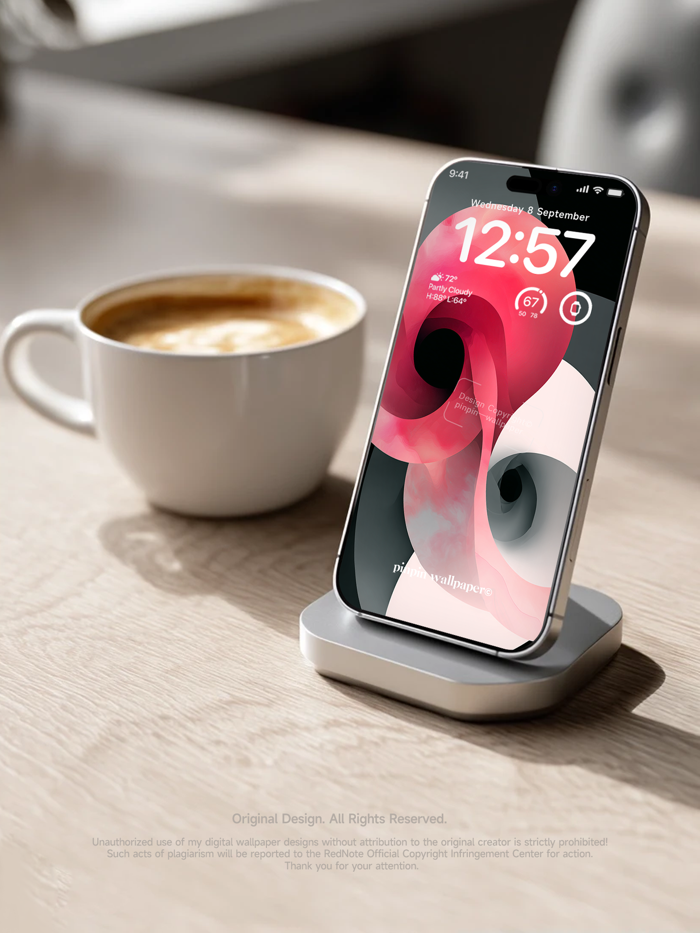 4K HD Phone Wallpaper Background -  NO.5973 Minimalist Gradient Style  wallpapers for iPhone and Android