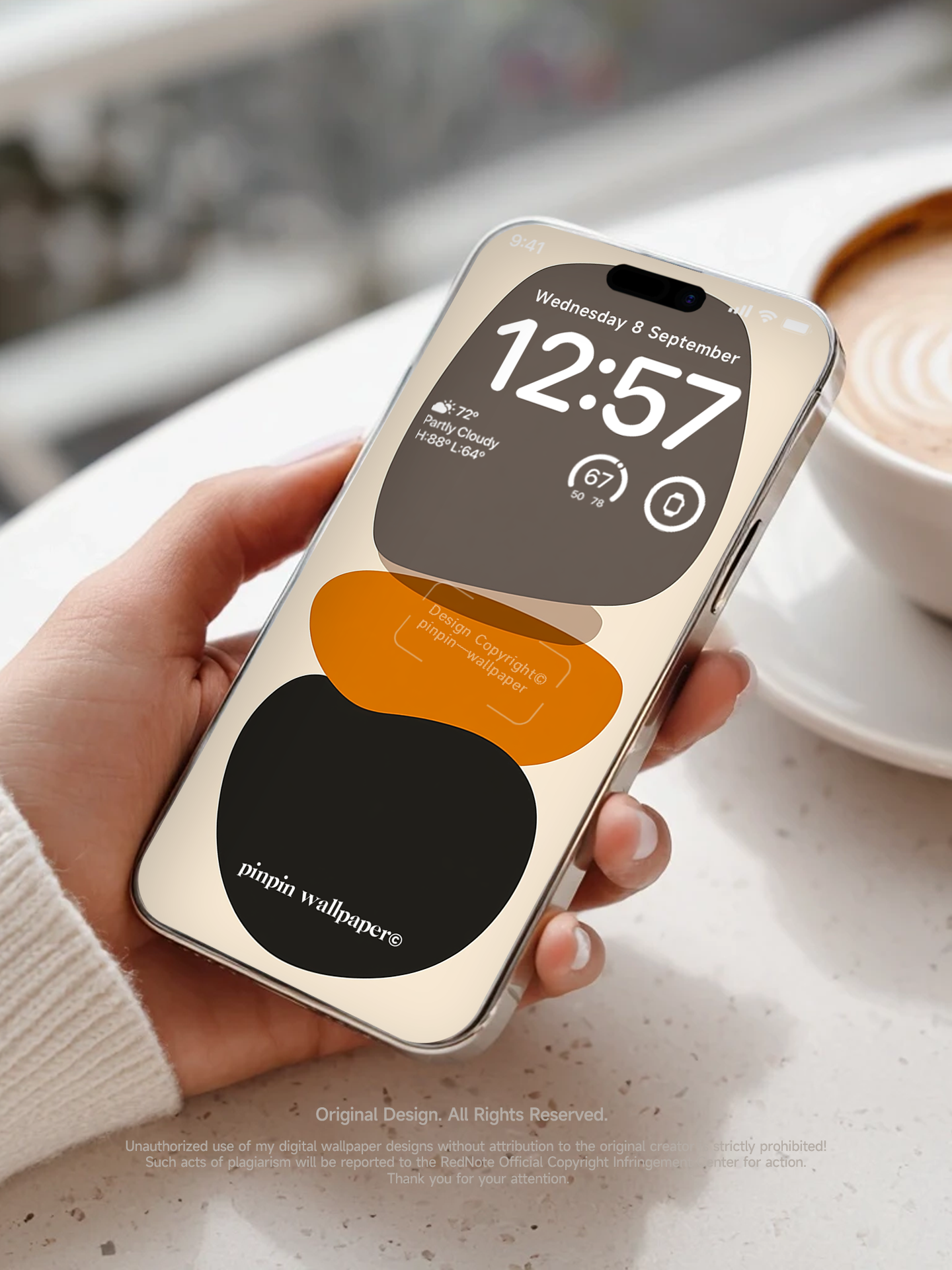 4K HD Phone Wallpaper Background -  NO.5974 Minimalist Gradient Style  wallpapers for iPhone and Android