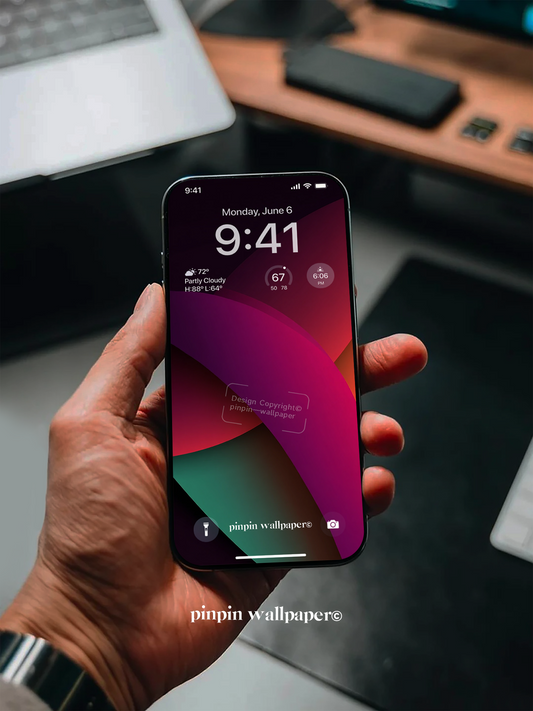 4K HD Phone Wallpaper Background -  NO.5729 Minimalist Gradient Style  wallpapers for iPhone and Android