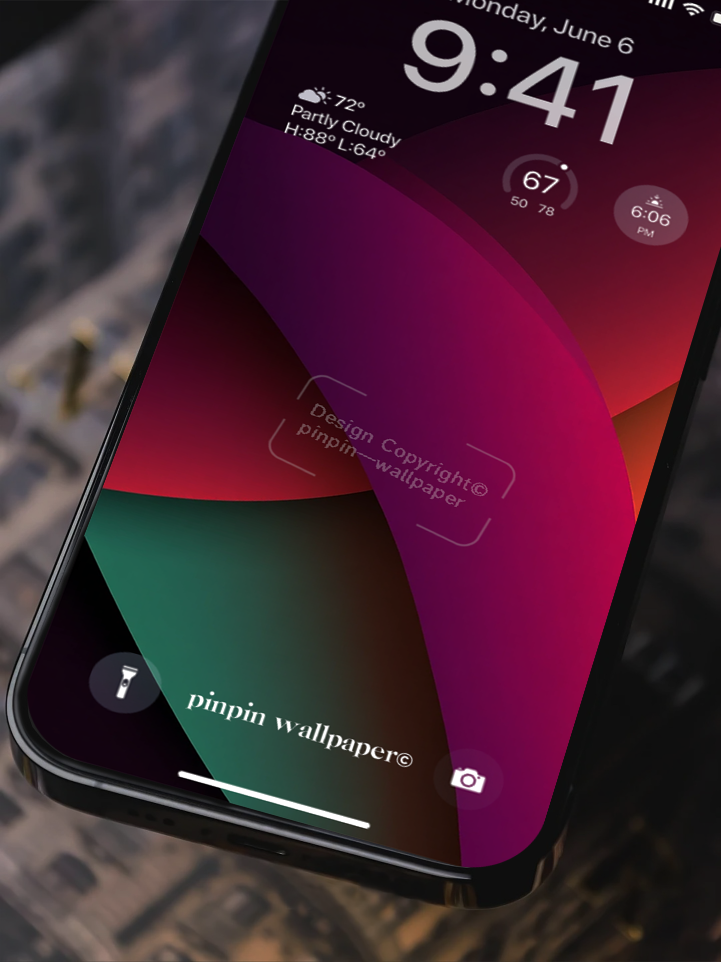 4K HD Phone Wallpaper Background -  NO.5729 Minimalist Gradient Style  wallpapers for iPhone and Android