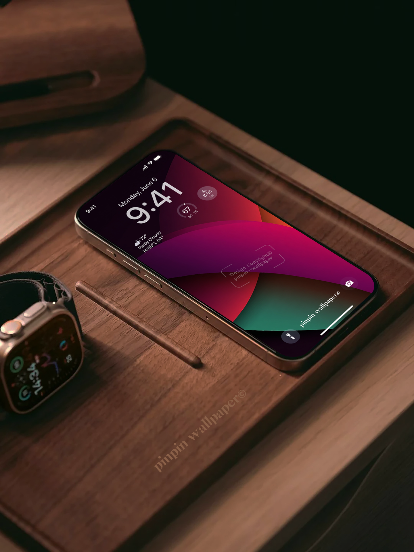 4K HD Phone Wallpaper Background -  NO.5729 Minimalist Gradient Style  wallpapers for iPhone and Android