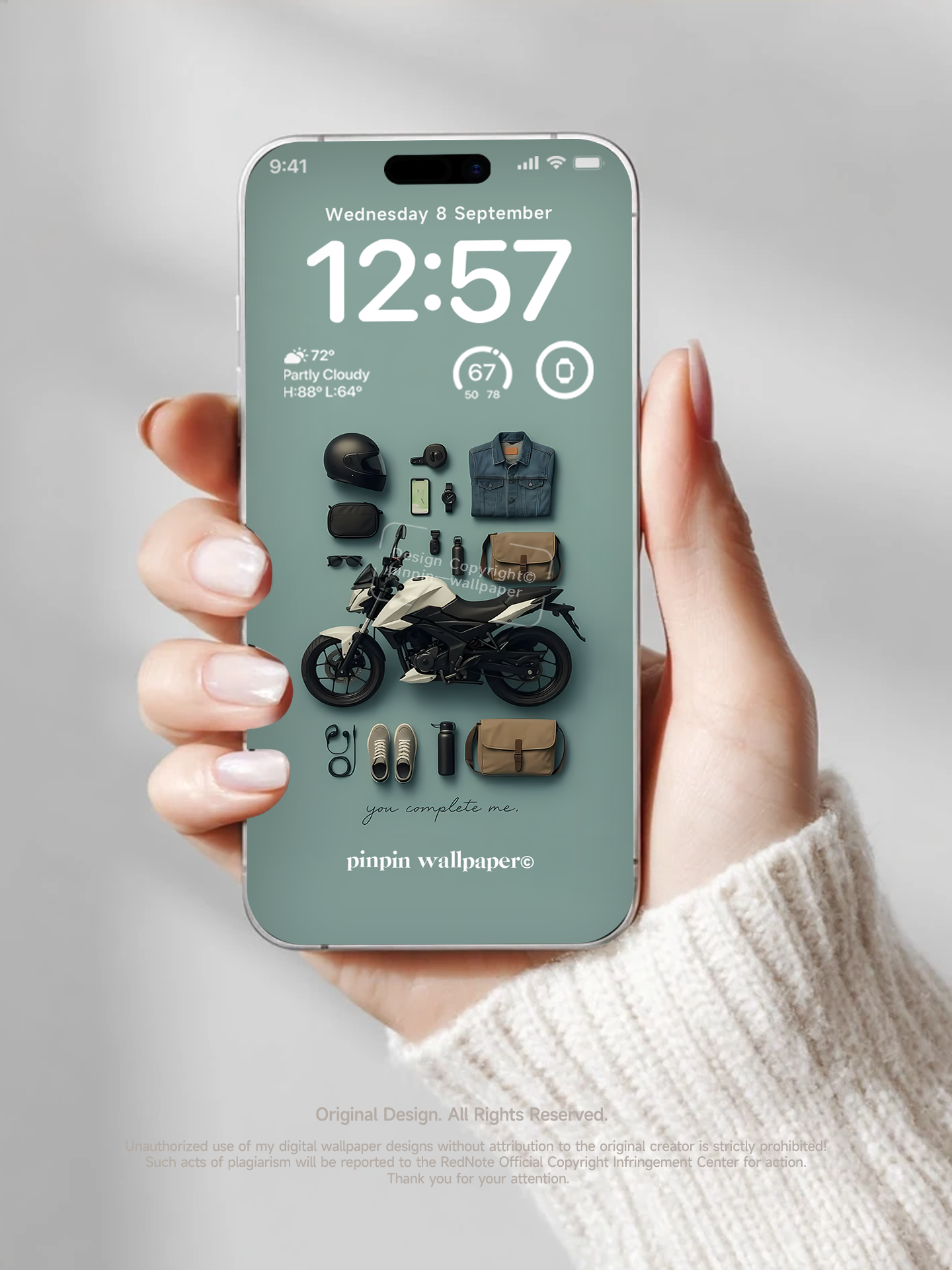 4K HD Phone Wallpaper Background -  NO.5981 Minimalist Gradient Style  wallpapers for iPhone and Android