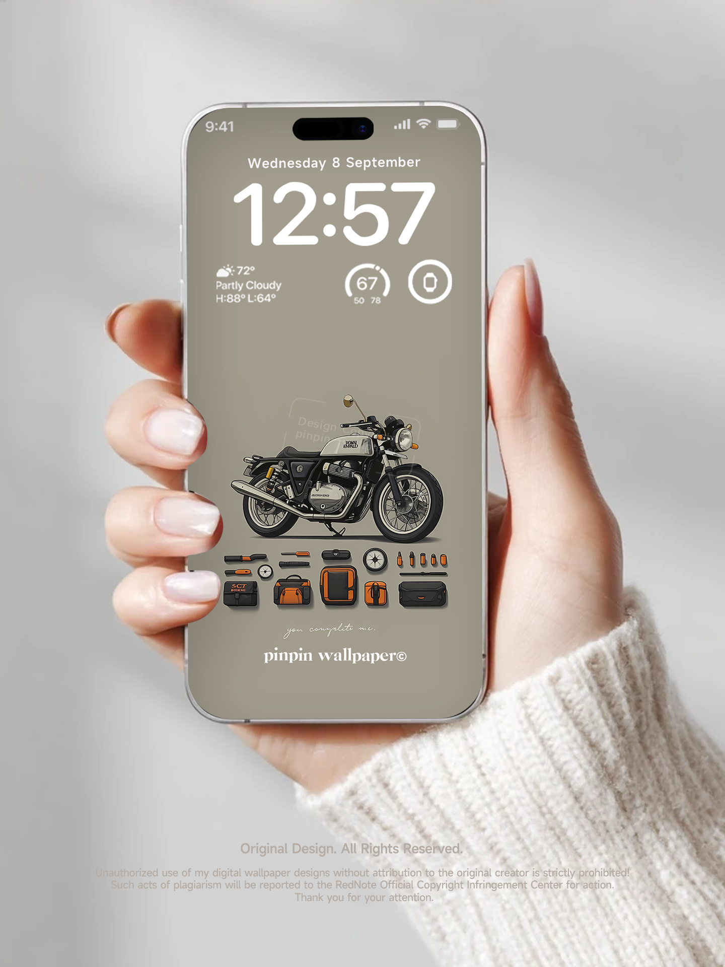 4K HD Phone Wallpaper Background -  NO.5982 Minimalist Gradient Style  wallpapers for iPhone and Android