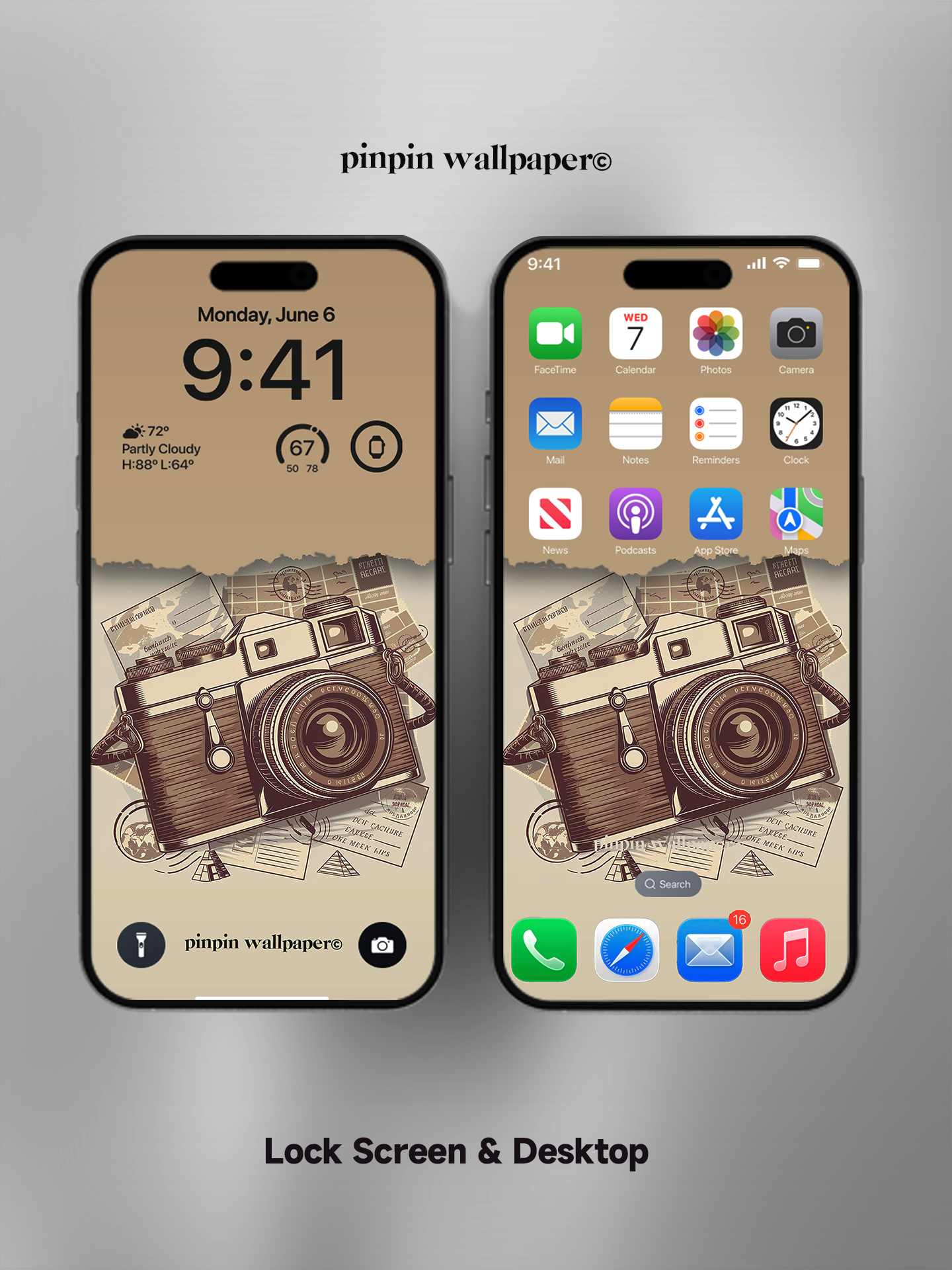 4K HD Phone Wallpaper Background -  NO.5730 Minimalist Gradient Style  wallpapers for iPhone and Android