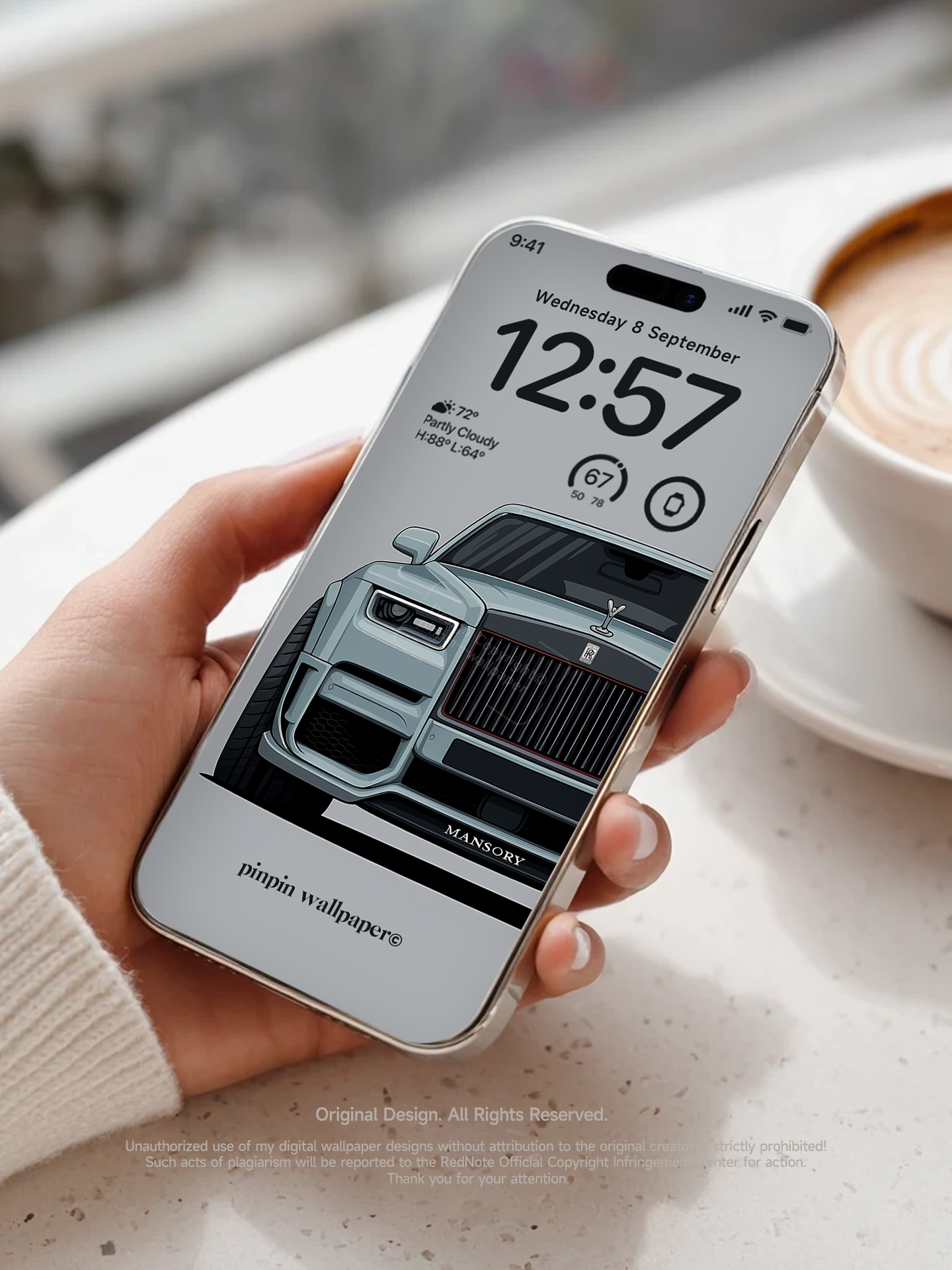 4K HD Phone Wallpaper Background -  NO.5983 Minimalist Gradient Style  wallpapers for iPhone and Android